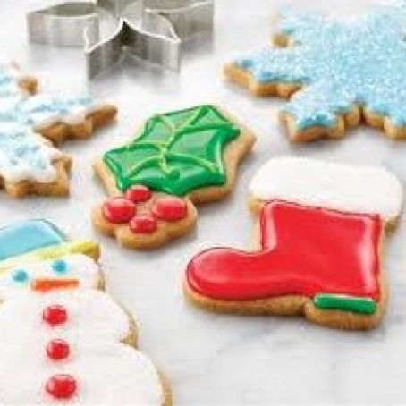 Cutout Sugar Cookie & Icing Recipe