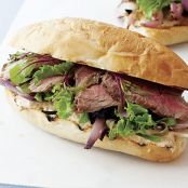 Steak Sandwiches with Spicy Horseradish Mayonnaise
