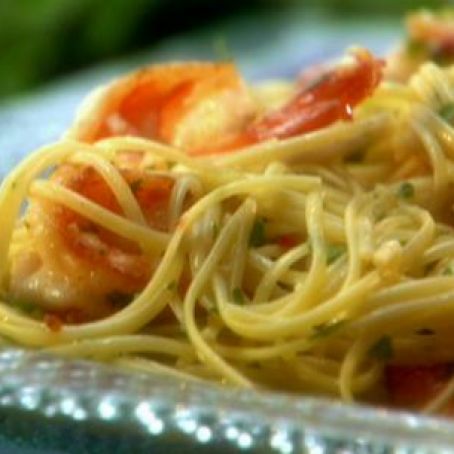 Lemony Shrimp Scampi Pasta (Melissa d'Arabian)