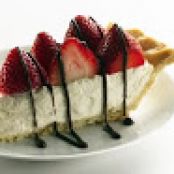 Healthified Strawberries and Cream Pie