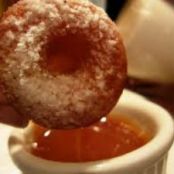 Orange Scented Beignets with Winter Cider Drizzle