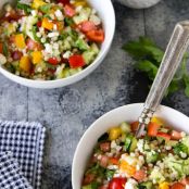 ISRAELI COUSCOUS SALAD (chopped)
