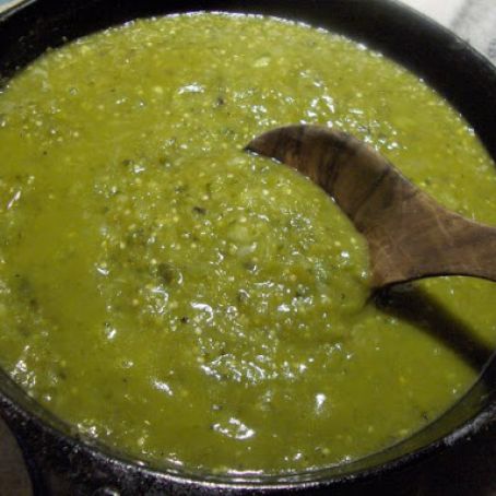 Basic Green Chile Sauce