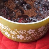 Raspberry Fudge Pudding Cake