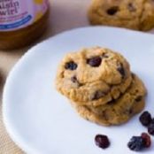 Cinnamon Raisin Peanut Butter Oatmeal Cookies