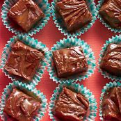 Boozy Caramel Fudge