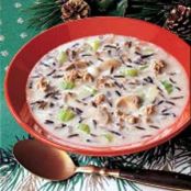 Beefy Wild Rice Soup