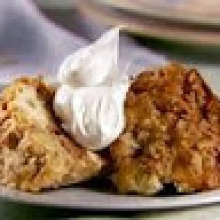 Spiced Applesauce Coffee Cake