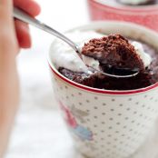 Nutty little mug cake