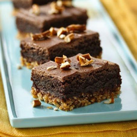 Pretzel Brownie Bars