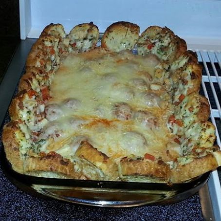 Meatball Sandwich Bake