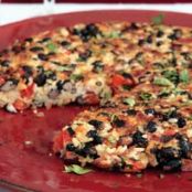 Torta de Arroz y Frijol con Queso