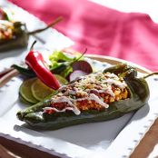 Grilled Stuffed Poblanos