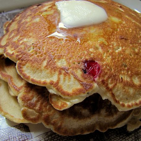 Cranberry and Corn Pancakes with Rosemary