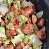 Kielbasa and Cabbage Skillet