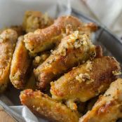 Garlic Pepper Chicken Wings