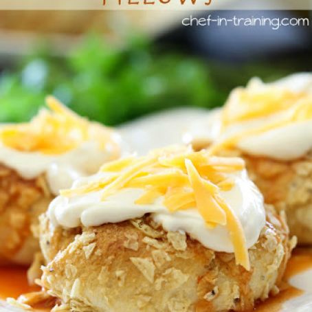 Chicken Enchilada Pillows
