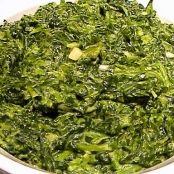 Joe's Garlic Creamed Spinach