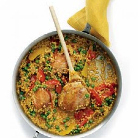 Chicken - w/Israeli Couscous & Tomatoes