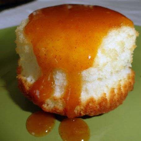 Mini Pound Cakes with Pumpkin Glaze