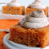 Pumpkin Pie Angel Food Cake