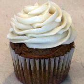 Pumpkin Cupcakes and Cream Cheese Frosting