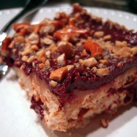 Chocolate-Peanut Butter Crunch Bars