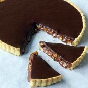 Chocolate-caramel tart