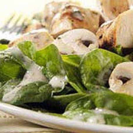 Honey-Herb Chicken & Spinach Salad