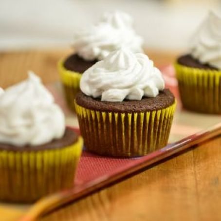 Chocolate Sweet Potato Cupcakes