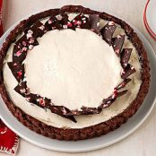 Black and White Peppermint Tart