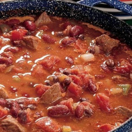 Sirloin Three-Bean Chili