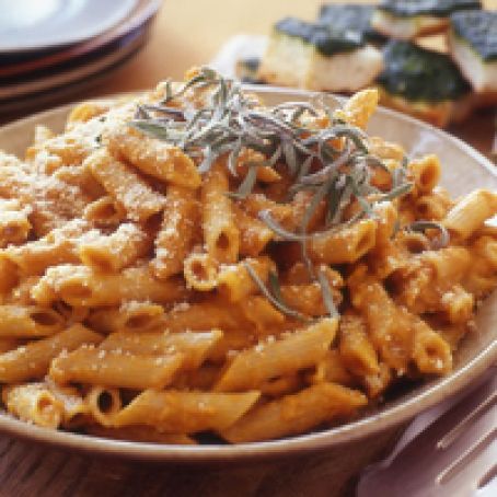 Penne-Wise Pumpkin Pasta