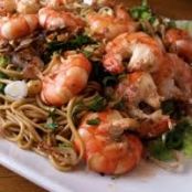 Gingered Shrimp w/Soba