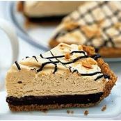 Black-Bottom Peanut Butter Mousse Pie