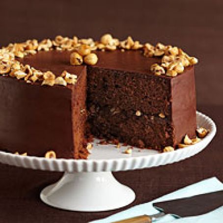 Chocolate Hazelnut Layer Cake Recipe
