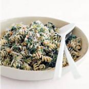 Fusilli with Spinach and Ricotta