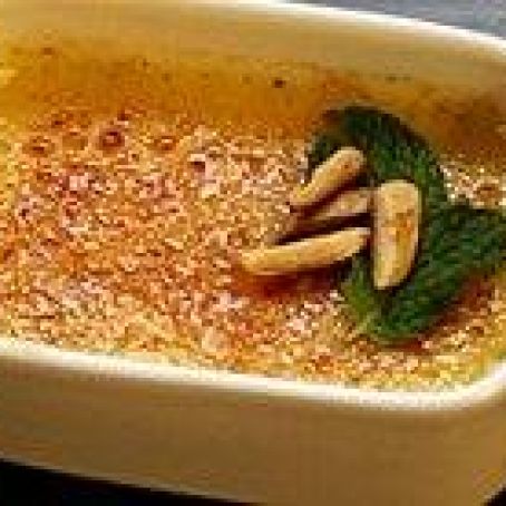 Amaretto Crème Brulee