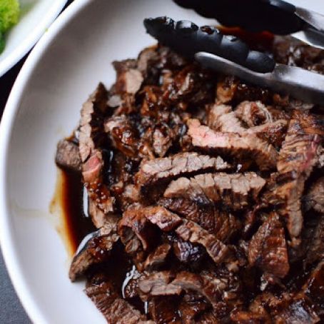 BALSAMIC MARINATED SKIRT STEAK