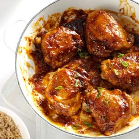 Asian Chicken Thighs Recipe