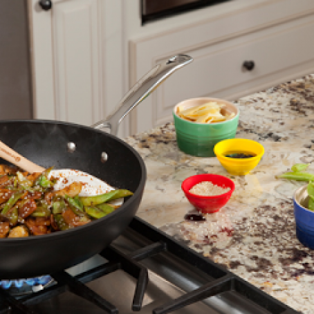 Stir-Fried Hoisin Chicken with Vegetables (Le Creuset)