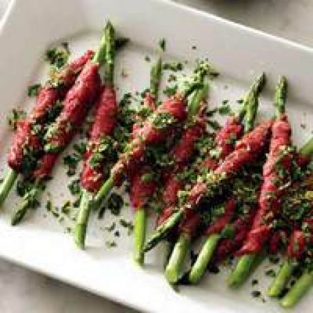 Carpaccio-Wrapped Asparagus
