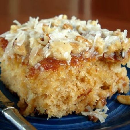 Do Nothing Cake (Pineapple Goodie Cake)