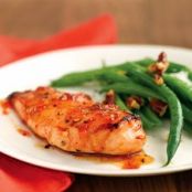 SPICY APRICOT-GLAZED CHICKEN