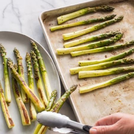 Roasted Asparagus with Various Gremolatas