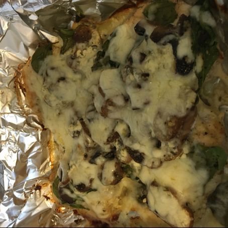 Chicken, Spinach and Mushroom Low-Carb Oven Dish Recipe - (3.8/5)