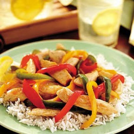 Lemonade Chicken & Peppers