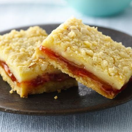 Strawberry-Filled Lemon Cream Cheese Bars