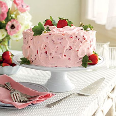 Strawberry-Lemonade Layer Cake