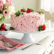Strawberry-Lemonade Layer Cake
